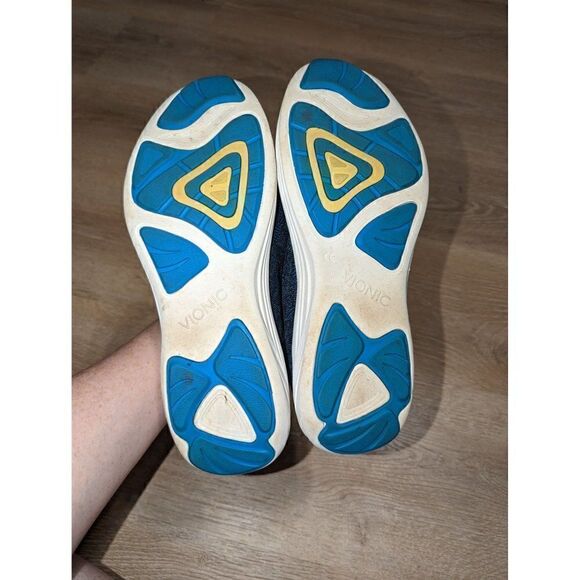 VIONIC AMS 331 Hydra Blue Slip On Women Comfort Shoes Size 9.5 - Picture 3 of 11